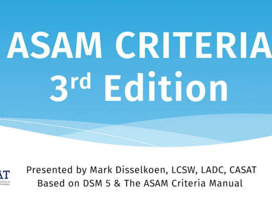 ASAM Criteria 3rd Edition